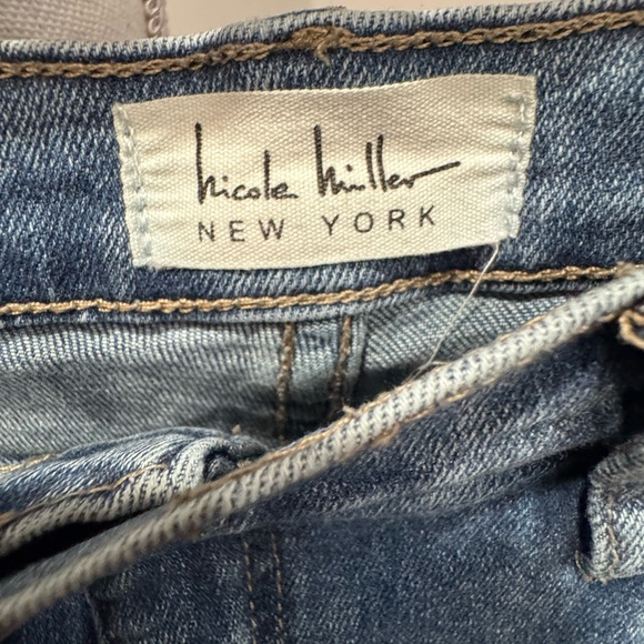 Nicole Miller Blue Skinny Jeans - Picture 2 of 7